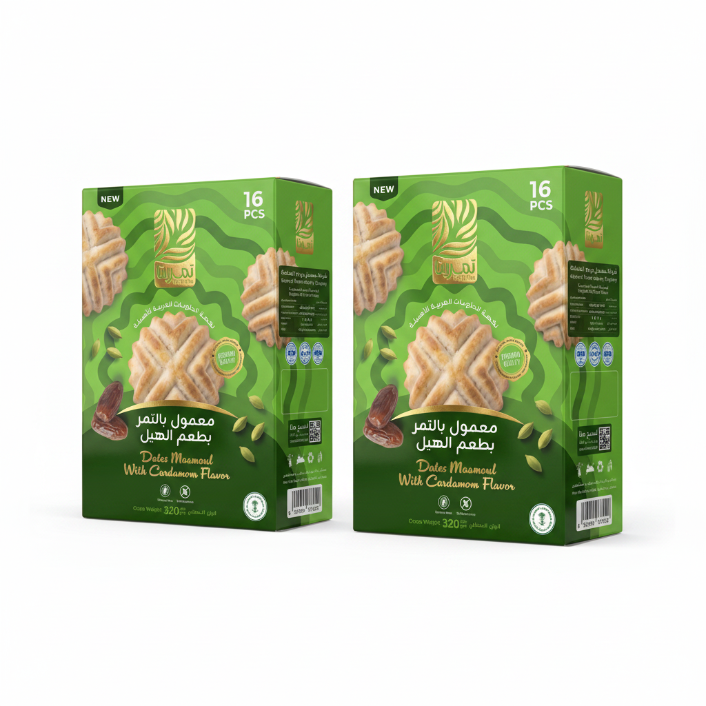 TAMRITA CARDAMOM MAAMOUL WITH PREMIUM DATES 320G (Pack of 2)