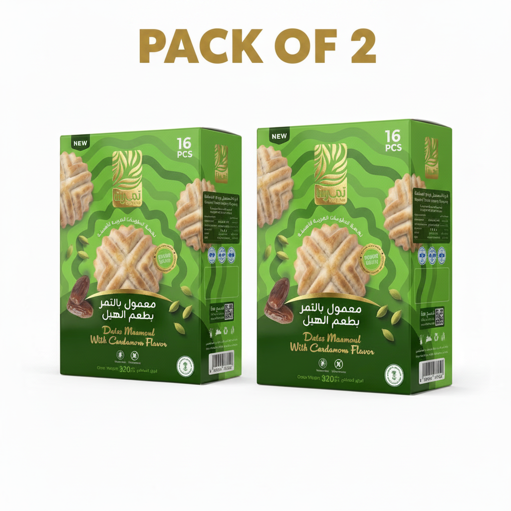 TAMRITA CARDAMOM MAAMOUL WITH PREMIUM DATES 320G (Pack of 2)