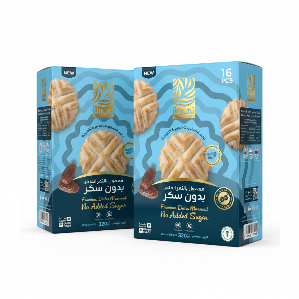 TAMRITA DATES MAAMOUL WITHOUT ADDED SUGAR 320G (Pack of 2)