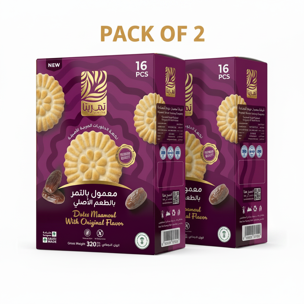 TAMRITA PREMIUM DATES MAAMOUL WITH ORIGINAL FLAVOR 320G (Pack of 2)