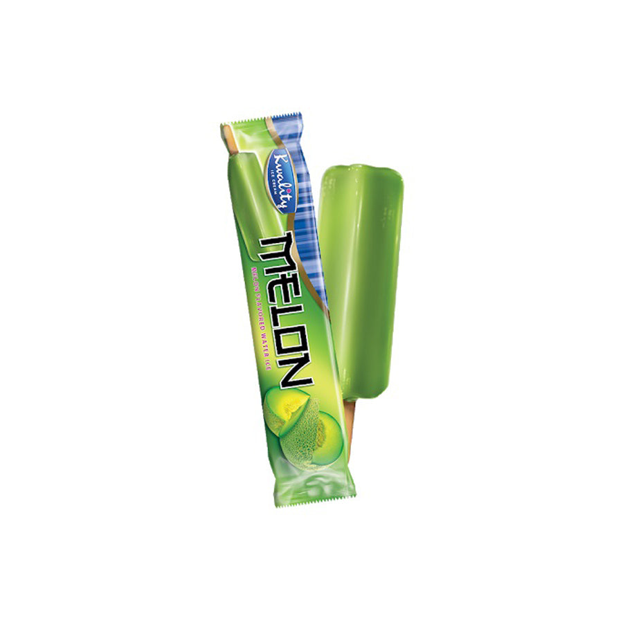 Kwality Water Based Melon Bar Ice Cream 80ml (Pack of 12)