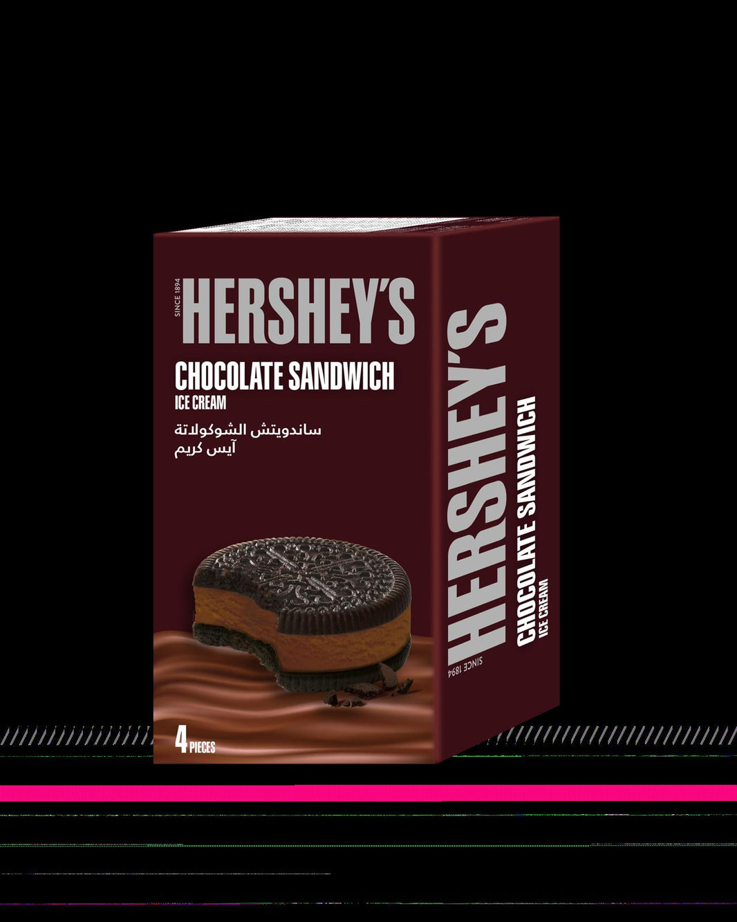 HERSHEYS CHOCO SANDWICH MP (90ML X 4pcs)(Pack of 2 total 8pcs)