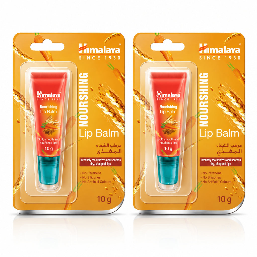 Himalaya Lip Balm Nourishing 10 Gms (Pack of 2)