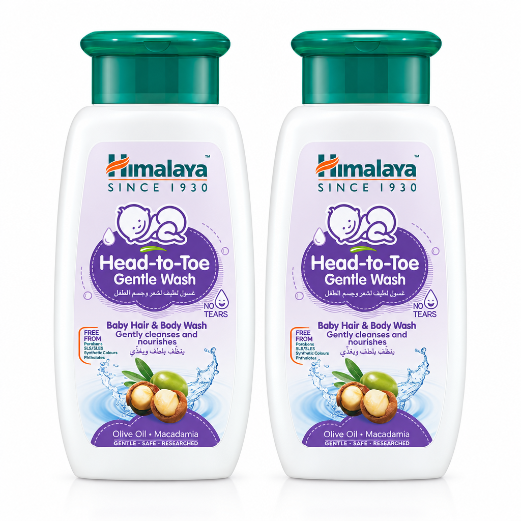 Himalaya Head To Toe Gentle Wash 400Ml (Pack of 2)