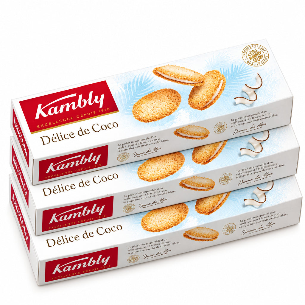 Kambly Delice De Coco (Pack of 3)