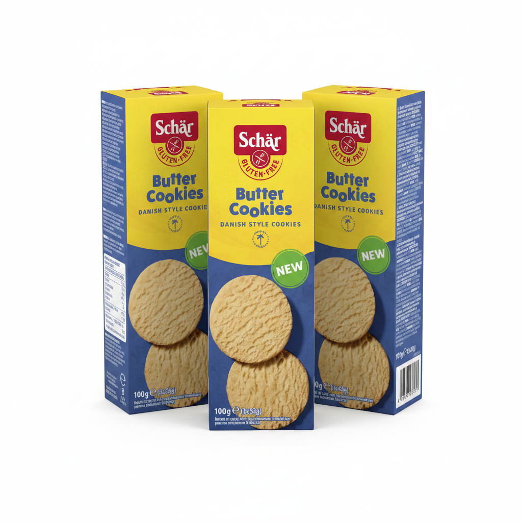 Schar Butter Cookies 100G (Pack of 3)
