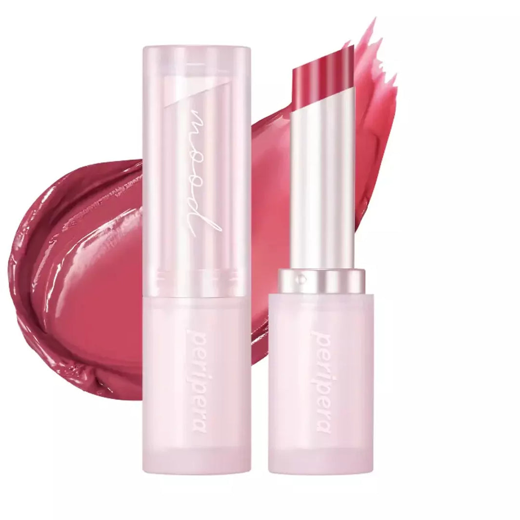 PERIPERA INK MOOD GLOWY BALM 010 ROSY HOUR NIGHT PERI