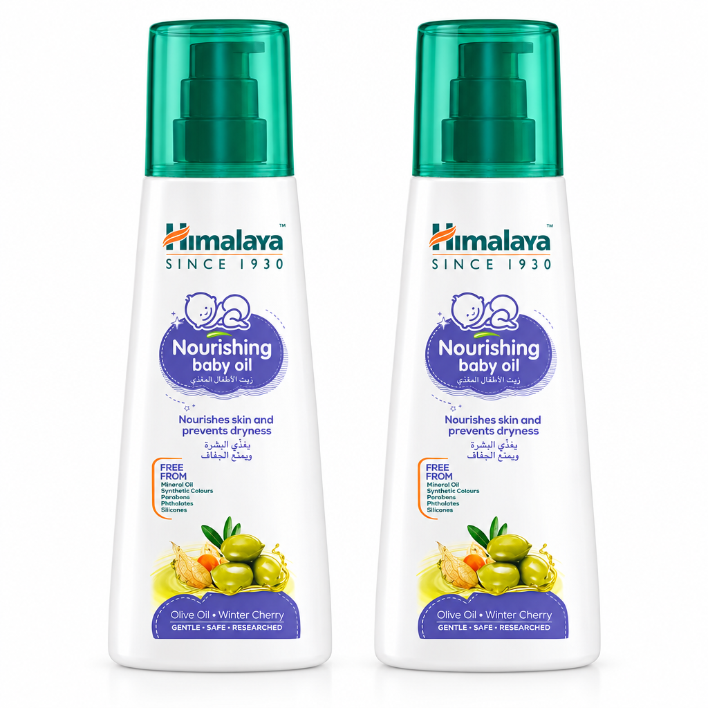 Himalaya Nourishing Baby Oil 200 Ml (Pack of 2)