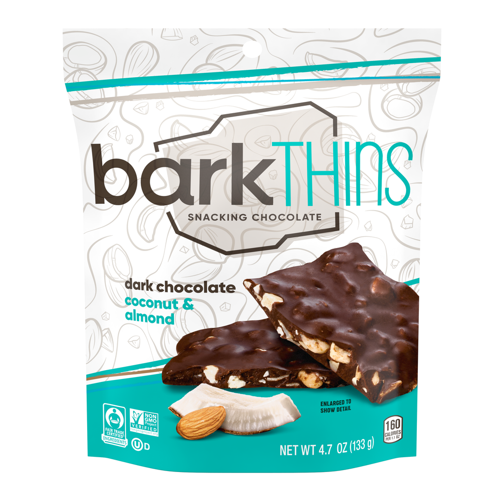 Hershey BarkThins Dark Chocolate with Coconut & Almond  4.7oz