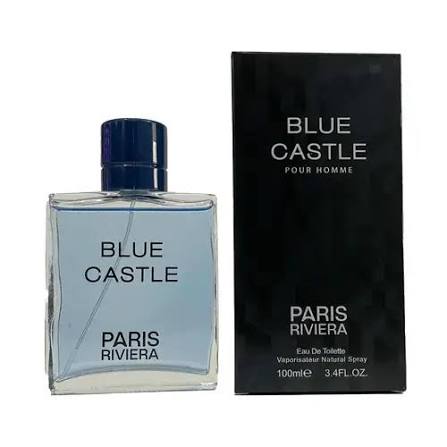 PARIS RIVIERA MEN BLUE CASTLE 100ML EDT (Pack of 2)