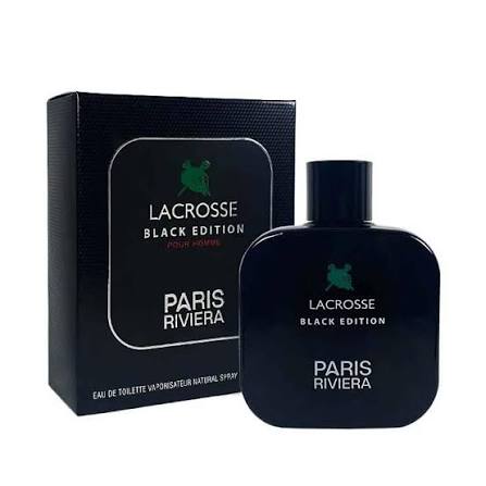 PARIS RIVIERA LACROSSE BLACK 100ML EDT (Pack of 2)