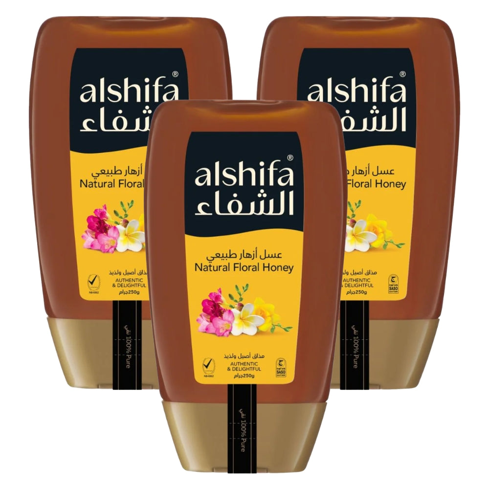 Al Shifa Natural Honey Sqz 250g (Pack of 3)