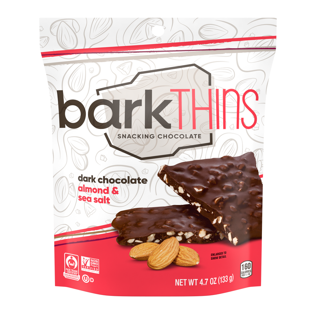 Hershey BarkThins Dark Chocolate with Almond & Sea Salt 4.7oz