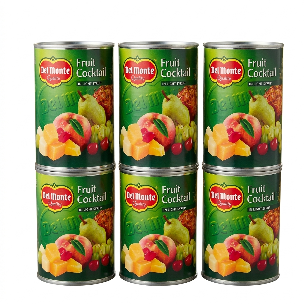 Del Monte Fruit Cocktail in Syrup 825g - (Pack of 6 pieces)