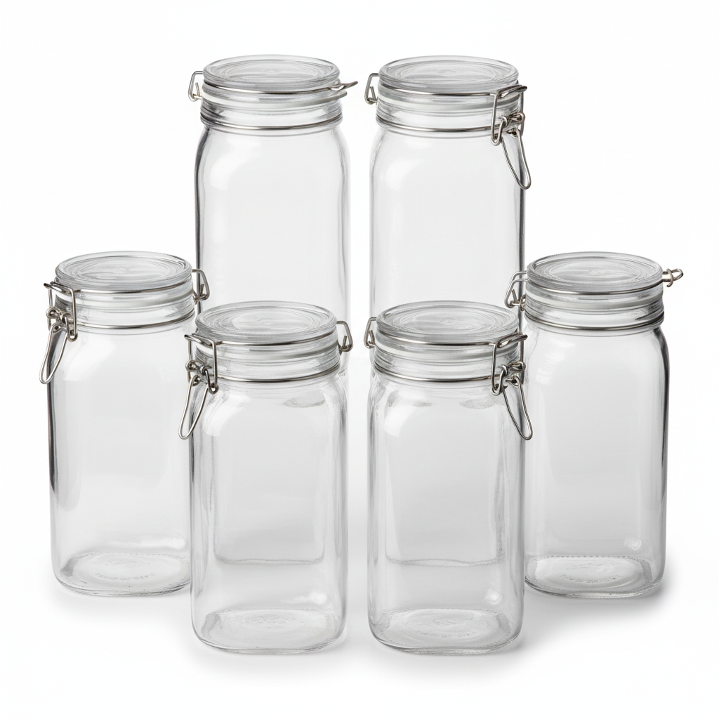 FIDO VASO STORAGE JAR1500 CC (Pack of 6)