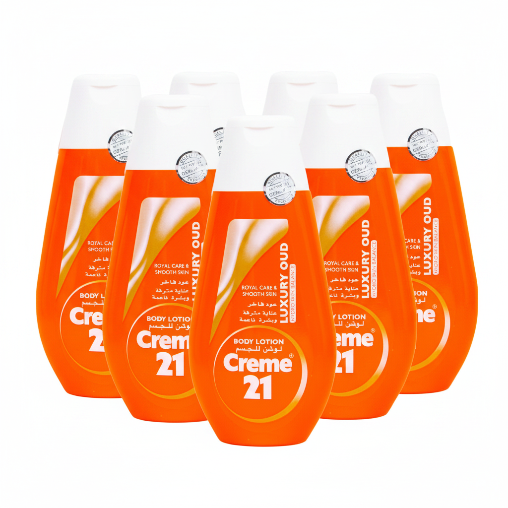 Creme 21 Body Lotion Luxury Oud 250ML- (Pack of 6)