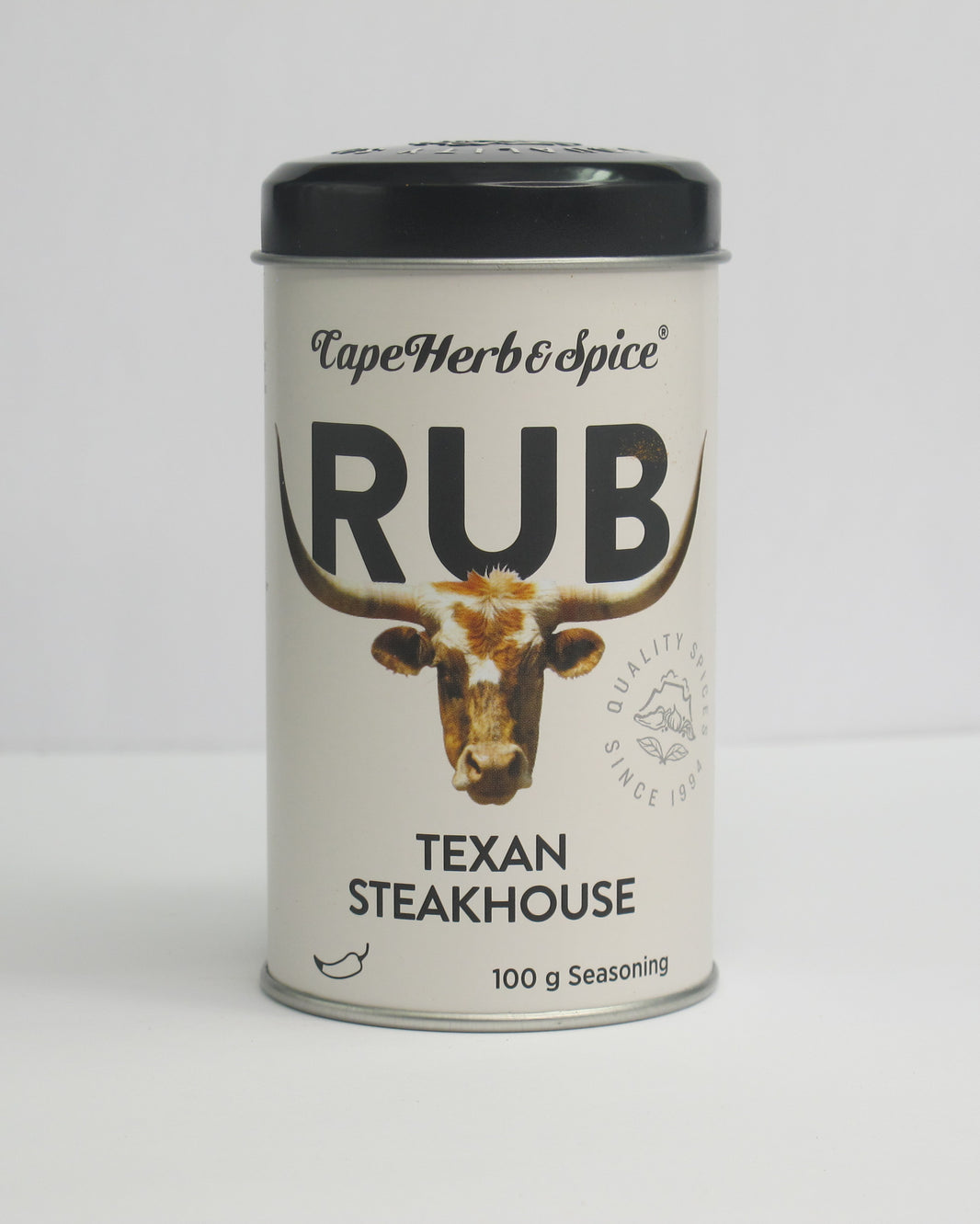 CapeHerb & Spice Texan Steakhouse Rub 100G (Pack of 6)