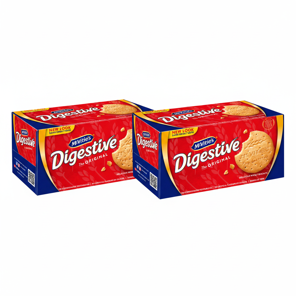McVitie's Digestive 250 Gm (Pack of 2)