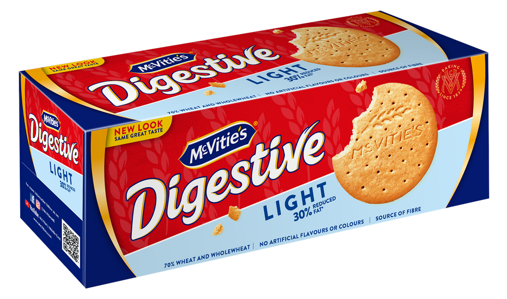 Digistive Light McVitie's Digestive Light 400 Gm (Pack of 2)