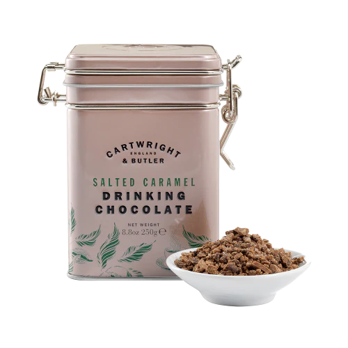 Cartwright & ButlerSalted Caramel Drinking Chocolate in Tin 250g
