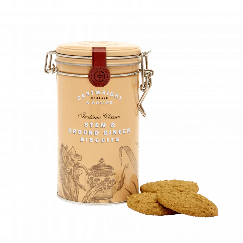 Cartwright & ButlerStem Ginger Biscuits in Tin 200g