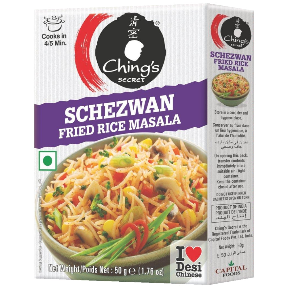 Chings Schezwan Fried Rice Masala 50g (Pack of 8) – Billjumla.com