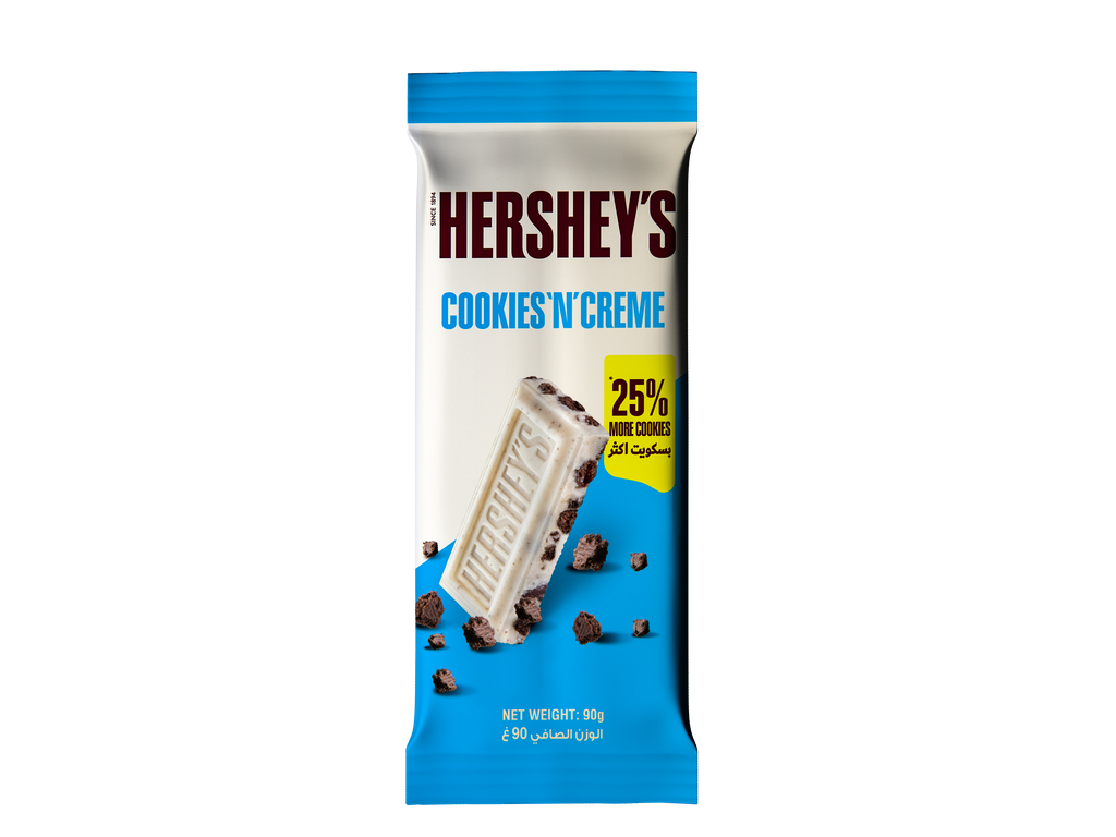 Hershey's Cookies N Crème 90g (Pack of 6)