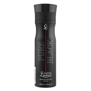 CREATION LAMIS PURE BLACK DEO 200ML (Pack of 2)