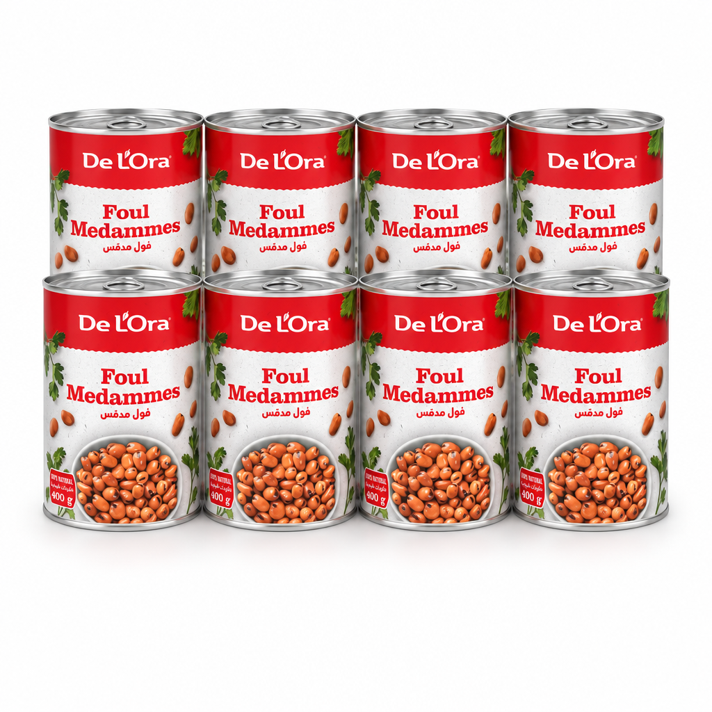 DELORA FOUL MEDAMMES 400G (Pack Of 12)