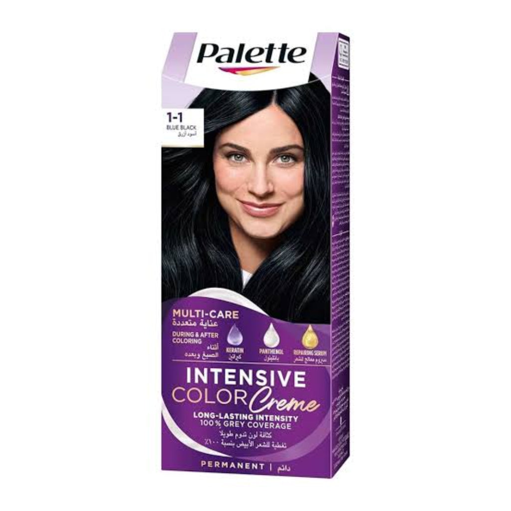 Palette Intensive Color Cream 1-1 Blue Black