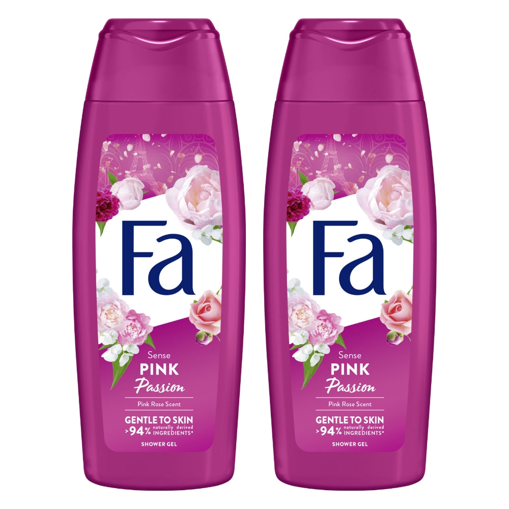 Fa Shower Gel Pink Passion 250 ml   (Pack of 2)