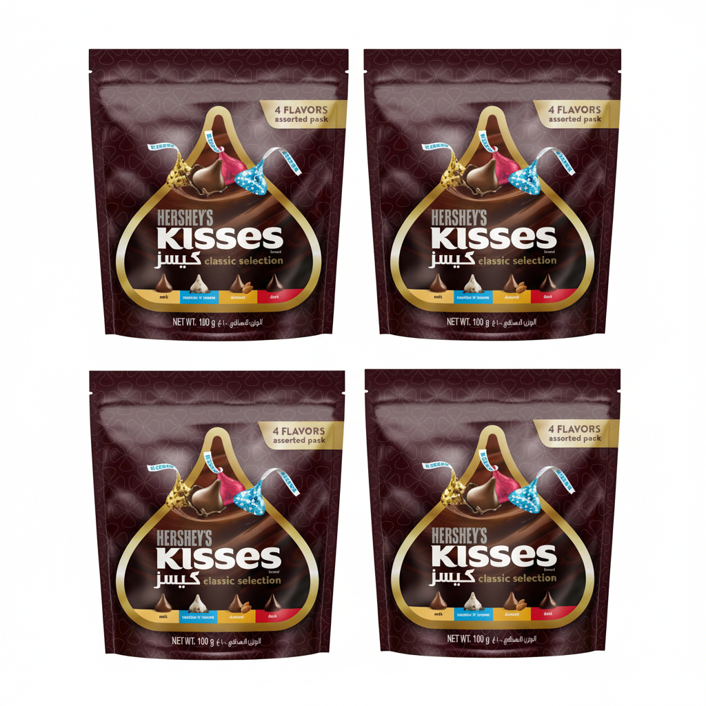 Hershey's Kisses Special Selection 100g (Pack of 4)