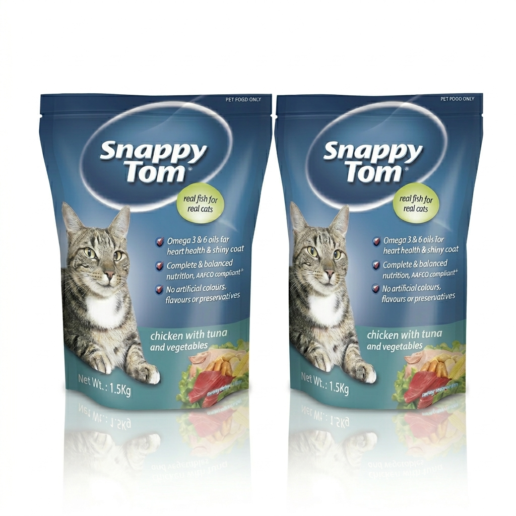 Snappy Tom Tuna With Chicken And Vegetables 1.5kg (Pack Of 2)