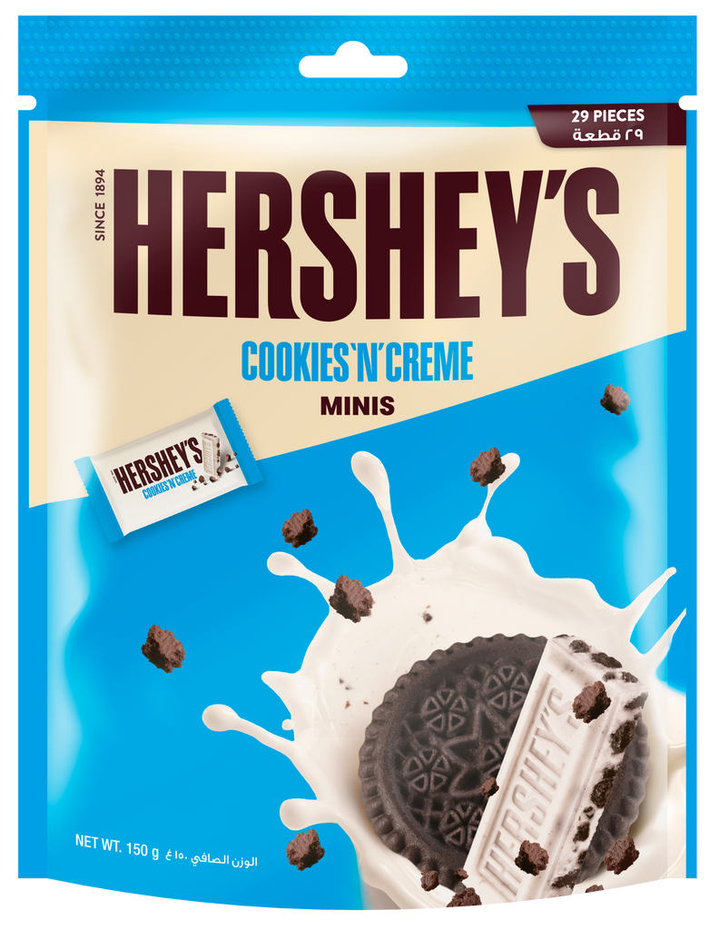 Hershey's Cookies N Crème Minis 150g (Pack of 3)