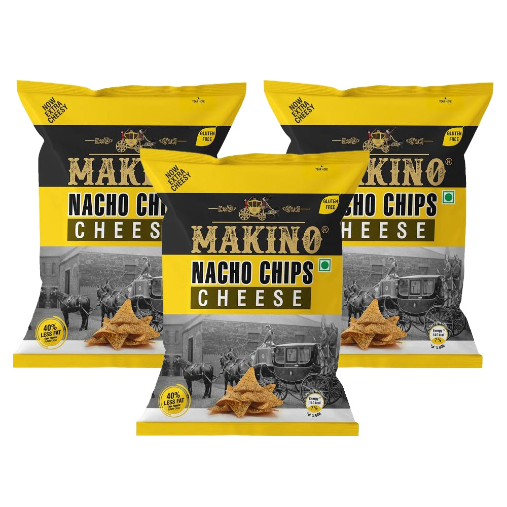 Makino Nacho Cheese 60 gm (Pack of 3)