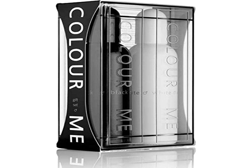 COLOUR ME BLACK & WHITE TWINPACK 100ML/100ML
