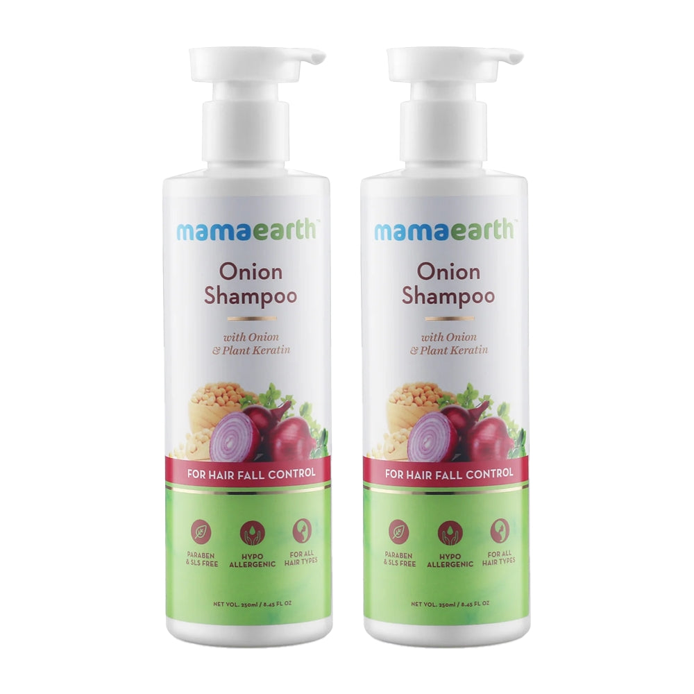 Mama Earth Onion Shampoo 250ml (Pack of 2) – Billjuml…
