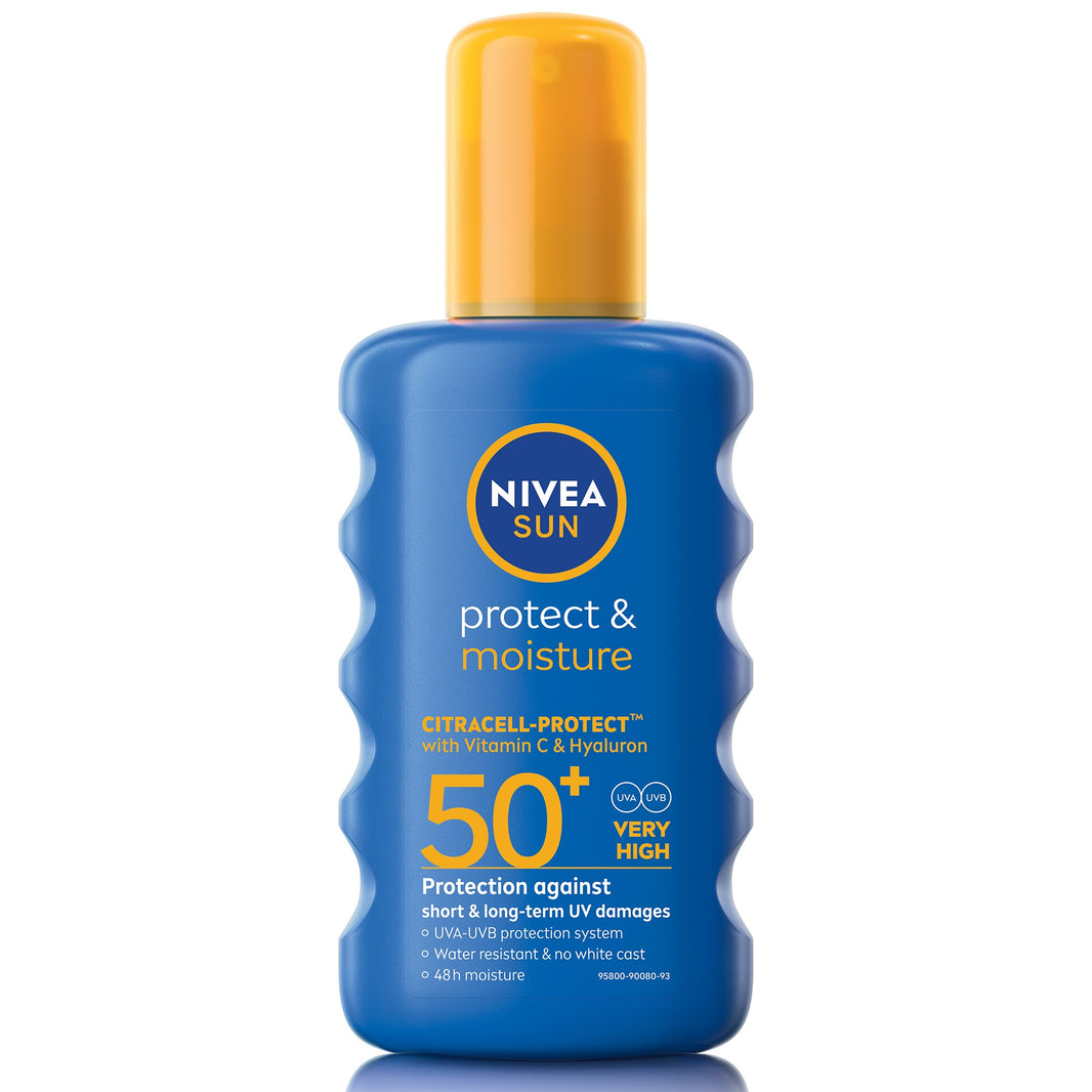 Nivea Sun Protect and Moisture  SPF 50+ 200ml (Pack of 3)