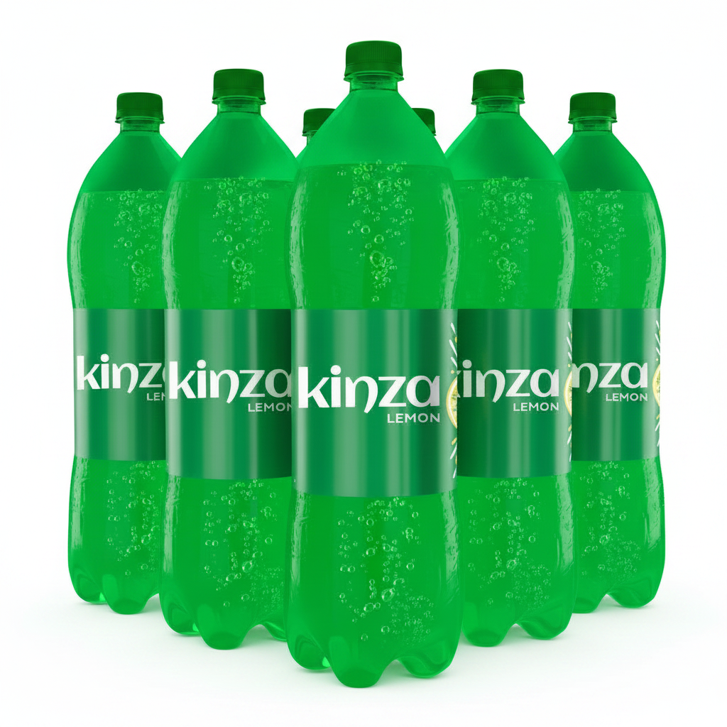 Kinza Lemon PET 1Ltr (Pack of 6pcs)