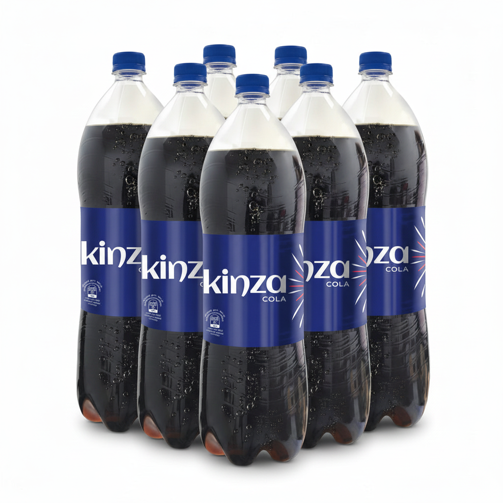 Kinza Cola PET 1Ltr (Pack of 6pcs)
