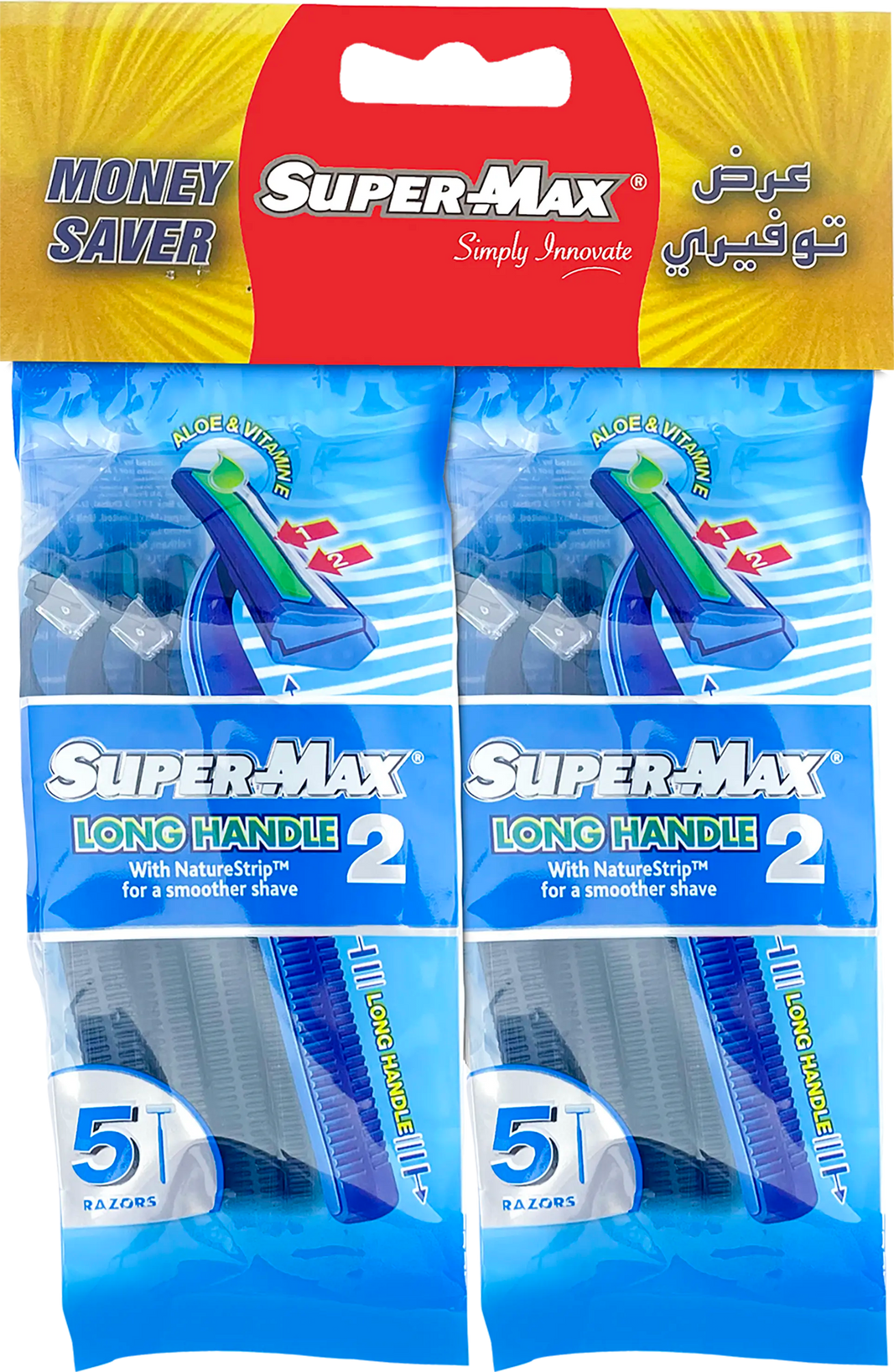 TWIN BLADE WITHOUT LUBRA PACK OF 10 (Pack of 6)