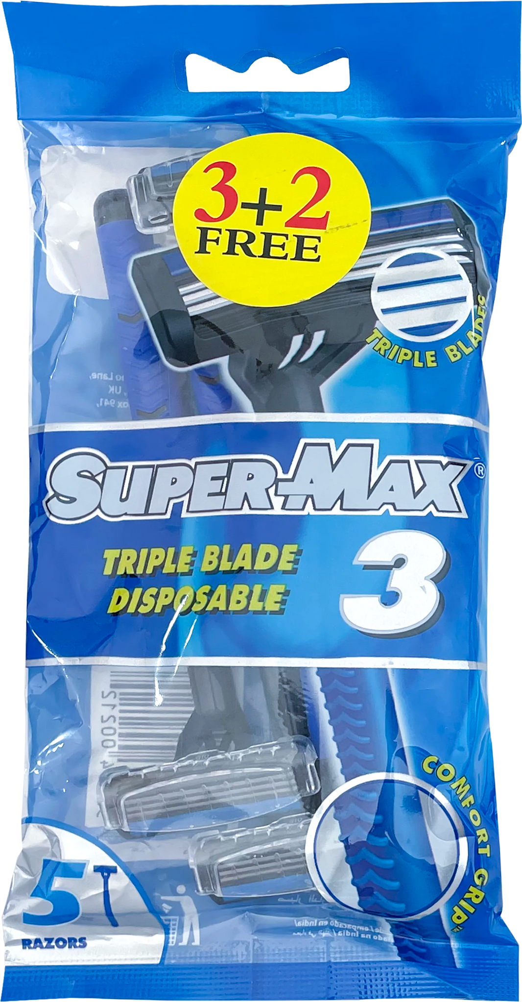 AT311SUP TRIPPLE BLADE POUCH OF 5S (Pack of 6)