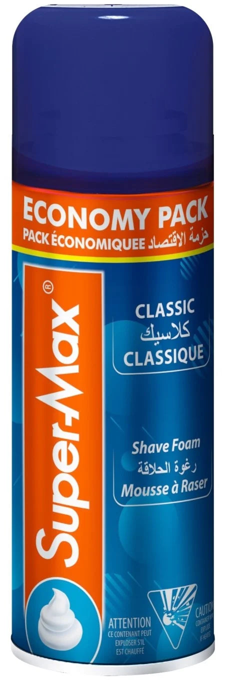 AU86aSUP SHAVING FOAMY CLASSIC400ML (Pack of 6)