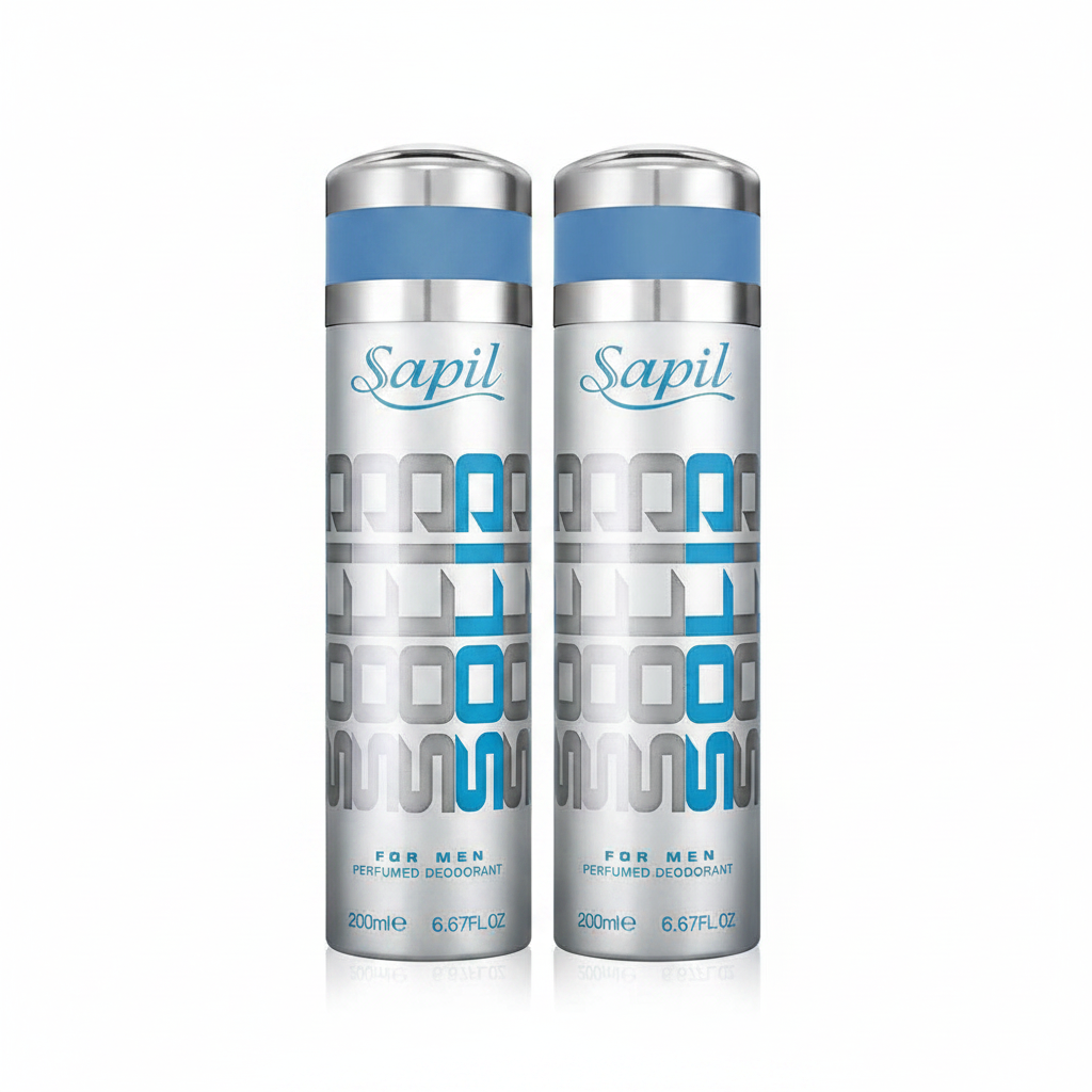 SAPIL SOLID MEN DEO 200ML (Pack of 2)
