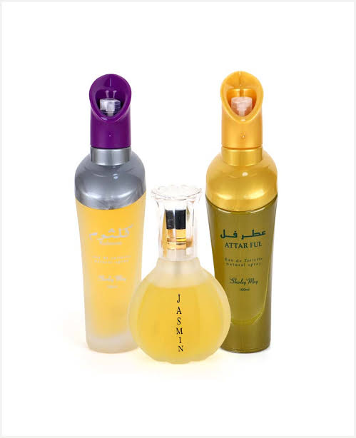 SHIRLEY MAY KULSOOM+ATTARFULL+JASMIN EDT(W) 3X100ML