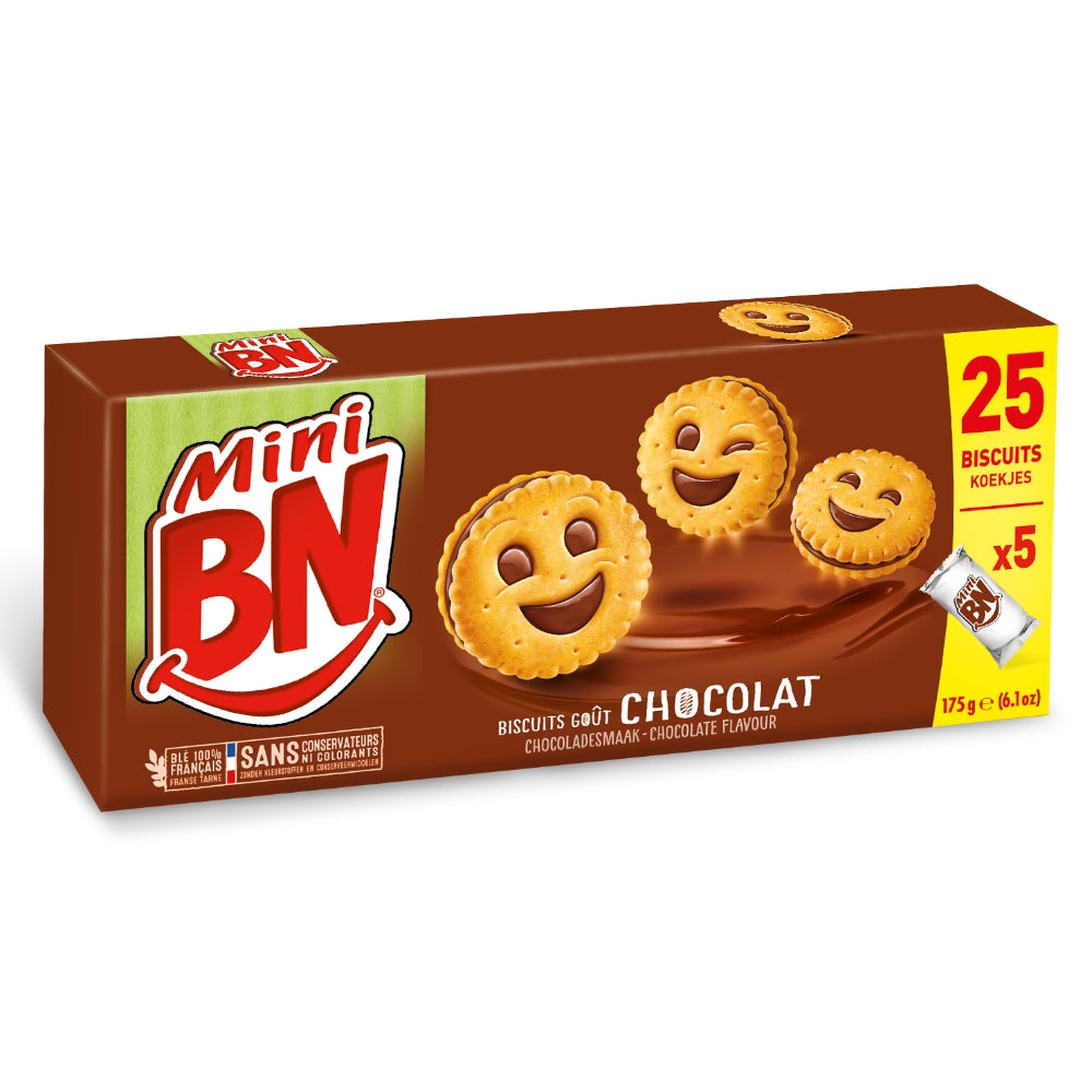 BN Biscuit Mini Chocolate 175g (Pack of 2)