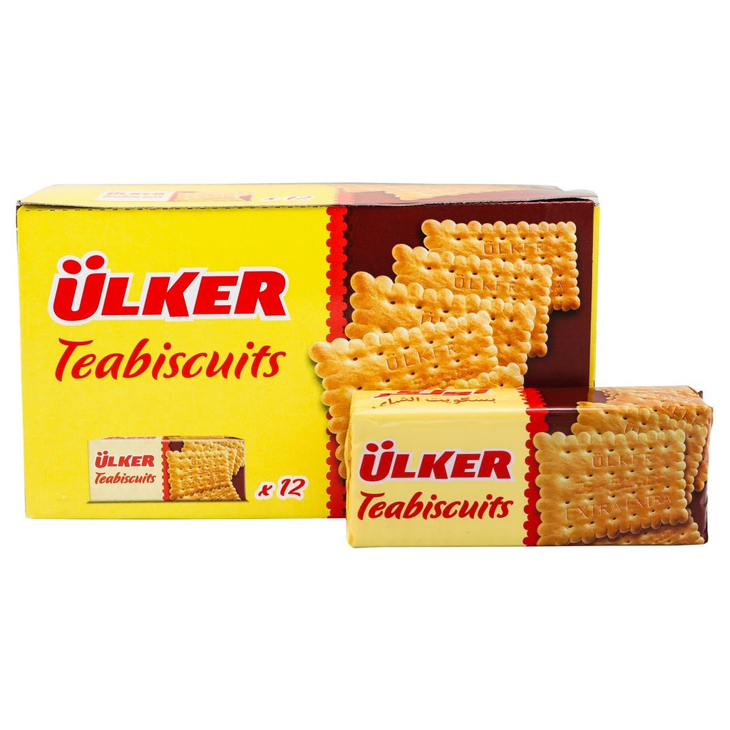 Ulker Tea Biscuit 70g (Pack Of 12 Pieces)