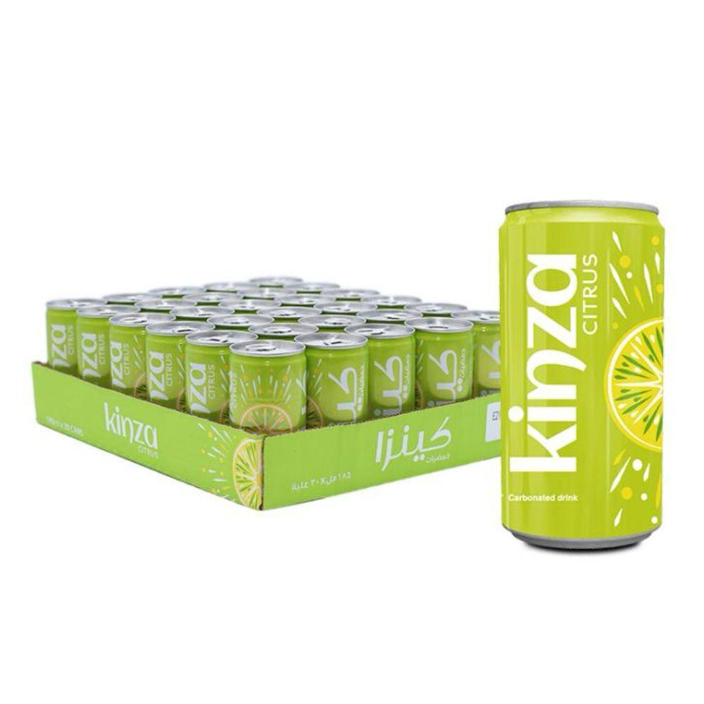 Kinza Box Kinza Citrus Can 185ml (Pack of 30 Pieces) – Billjumla.com