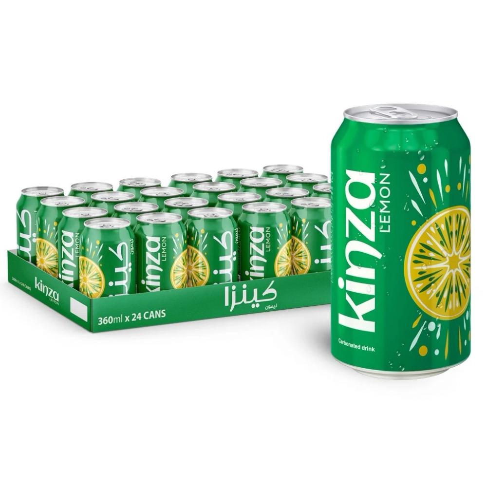 Kinza Lemon Can 360ml (Pack of 24 Pieces)