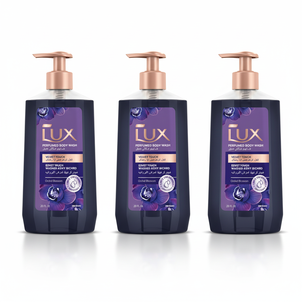 Lux Magical Orchid Antibacterial Liquid Hand Wash 250ml - (Pack of 3)